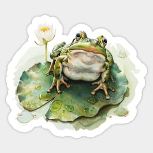 Wonderful frog! Sticker